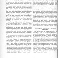 0765 - Page 762 - Partie Scientifique. L’Actualité Scientifique. La Presse. Sur l’ablation des aiguilles dans la main [(Gazette médicale de France, 1er octobre 1930.)] / Fracture ouverte du tibia ; échec de l’ostéosynthèse primitive ; pseudarthrose consécutive ; guérison par la greffe osseuse suivant la méthode d’Albee [(cahiers de pratique médico-chirurgicale, septembre-octobre 1930.)] / La rachianesthésie en obstétrique [(Cahiers de pratique médico-chirurgicale, septembre-octobre 1930.)] / Kyste végétant de l’ovaire avec appendicite concomitante [(Journ. de médecine de Bordeaux, 10 novembre 1930.)]