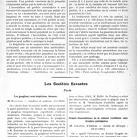 0840 - Page 837 - Partie Scientifique. L’Actualité Scientifique. La Presse. Les complications oculaires de la vaccine [(Paris médical, 6 septembre 1930.)] / Les Sociétés Savantes. Paris. Les ganglions sous-trapéziens dorsaux, (Académie de médecine ; 6-1-1931.) / Grands traumatismes de la colonne vertébrale salis troubles médullaires, (Société de chirurgie ; 29-10-1930.)