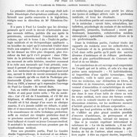 0851 - Page 848 - Partie Professionnelle, Hygiène, Assistance, Mutualité, Intérêts corporatifs, Variétés. Travaux Originaux. L’Actualité Professionnelle. La vie ou médecin (Déontologie et Technique Professionnelle) par Paul Le Gendre [G. Duchesne]
