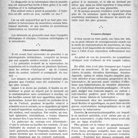 0909 - Page 906 - Partie Scientifique. Travaux Originaux. Ce que pratiquement le médecin doit savoir..... Du pronostic de la tuberculose du nourrisson, d’après le Dr M. Long