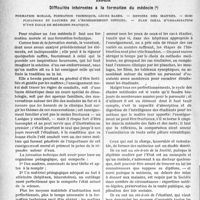 0925 - Page 922 - Partie Professionnelle, Hygiène, Assistance, Mutualité, Intérêts corporatifs, Variétés. Mutualité familiale. La vie du médecin, Paul Le Gendre