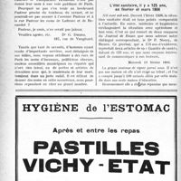 0939 - Page 936-XLVIII - Correspondance. A propos des noms de médecins à attribuer aux rues de Paris / Variétés. L’état sanitaire, il y a 125 ans, en février et mars 1806