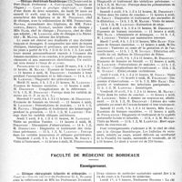 1071 - Page 1068 - Partie professionnelle, Hygiène, Assistance, Mutualité, Intérêts corporatifs, Variétés. Faculté de médecine de Paris. Enseignement et actes de la Faculté / Faculté de médecine de Bordeaux. Enseignement