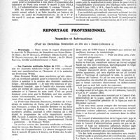 1073 - Page 1070 - Partie professionnelle, Hygiène, Assistance, Mutualité, Intérêts corporatifs, Variétés. Hôpitaux de l'assistance publique de Paris. Enseignement, concours, avis divers / Reportage professionnel. Nouvelles et Informations, (Voir les Dernières Nouvelles en tête des « Demi-Colonnes »). Nécrologie. [Dr Rebierre, Dr Eyraud, Dr Remoussenard, Dr Henri Racine] / Les Journées médicales belges de 1931 / Ligue nationale française contre le péril vénérien