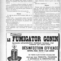 1085 - Page 1082-LXXIV - Correspondance. Questions médico-militaires. Honoraires des experts des centres de réforme / Droit aux soins gratuits en cas de suppression de pension / Maintien dans les cadres, Démission. Honorariat