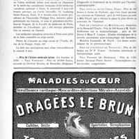 1091 - Page 1088-VIII - Dernières nouvelles. Association amicale des anciens médecins des corps combattants / Dîner de printemps de l’Umfia ou Union médicale latine / Prix de l’Union médicale latine