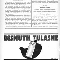 1093 - Page 1090-X - Dernières nouvelles. Prix de l’Union médicale latine / Sanatoriums publics / Assurances sociales / Assistance publique