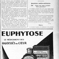 1152 - Page LXV-1149 - Correspondance. Pensions militaires. Fournitures par l’Etat aux malades eux-mêmes d’appareils de traitement électrique / Questions médico-militaires. Droit aux soins gratuits, Liste provisoire