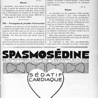 1154 - Page LXVII-1151 - Correspondance. Questions médico-militaires. Situation militaire. Sursitaire / Exemption cle périodes d’instruction