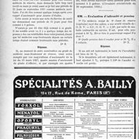 1155 - Page 1152-LXVIII - Correspondance. Questions médico-militaires. Exemption cle périodes d’instruction / Promotion au grade de médecin lieutenant / Evaluation d’infirmité et pension
