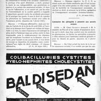 1169 - Page 1166-X - A travers l’officiel. Réponses des Ministres aux questions des Parlementaires. Assurances sociales. Tarif d’une extraction dentaire / Assurances sociales. Cumul des prestations avec celles de l’assurance privée / Le brevet supérieur ne donne pas accès aux études médicales / Limitation des spécialités à prescrire aux assurés sociaux
