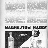 1171 - Page 1168-XII - A travers l’officiel. Assurances sociales. Hôspitalisation — Honoraires médicaux