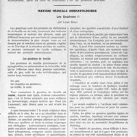 1184 - Page 1181 - Partie scientifique. Travaux Originaux. Clinique médicale des enfants, Hôpital des Enfants-Malades : Professeur P. Nobécourt. Le rachitisme dans la moyenne enfance / Matière médicale dermatologique. Les Goudrons, par Louis Bory. Les goudrons de houille