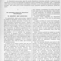 1187 - Page 1184 - Partie scientifique. Travaux Originaux. La clinique au goût du jour. Prenons garde au rhumatisme blennorrhagique, méconnu en raison de son polymorphisme, il cause parfois des erreurs thérapeutiques, d’après J. Lacapere. Les principales formes du rhumatisme blennorhagique. La polyarthrite aiguë gonococcique / L’arthrite pseudo-phlegmoneuse blennorrhagique
