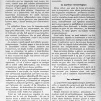 1188 - Page 1185 - Partie scientifique. Travaux Originaux. La clinique au goût du jour. Prenons garde au rhumatisme blennorrhagique, méconnu en raison de son polymorphisme, il cause parfois des erreurs thérapeutiques, d’après J. Lacapere. Les principales formes du rhumatisme blennorhagique. L’arthrite pseudo-phlegmoneuse blennorrhagique / La pyarthrose blennorrhagique / Les arthralgies / L’hydarthrose blennorrhagique