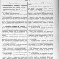 1198 - Page 1195 - Partie scientifique. L'Actualité Scientifique. Les Congrès. XXXIVe Congrès de l’Association française de Chirurgie, (Suite). La préparation des malades à l’opération, M. Lambert