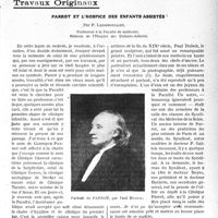 1252 - Page 1249 - Partie scientifique. Travaux Originaux. Parrot et l’hospice des enfants assistés, par P. Lereboullet