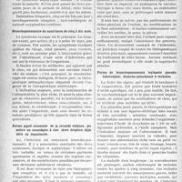 1265 - Page 1262 - Partie scientifique. Travaux Originaux. Ce que pratiquement le médecin doit savoir…. Du traitement rationnel des broncho-pneumonies infantiles, réglé par de récentes notions sur la physio-pathologie, d’après les travaux d’A.-B. Marfan et ceux de J. Levesque. Indications de ces méthodes thérapeutiques. Catarrhe suffocant / Bronchopneumonie du nourrisson de cinq à dix mois / Forme aiguë commune de la seconde enfance, primitive ou secondaire à une fièvre éruptive, diphtérie ou coqueluche / Forme de bronchopneumonie traînante (pseudo-tuberculose), broncho-pneumonie à rechutes