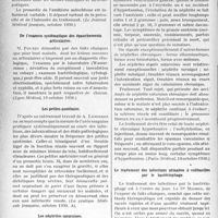 1267 - Page 1264 - Partie scientifique. L’Actualité Scientifique. La Presse. Remarques sur l’amibiase observée en France [(Le Journal Médical français, octobre 1930.)] / De l’examen systématique des épanchements articulaires [(Lyon Médical, 19 octobre 1930.)] / Les petites azotémies [(La pratique Médicale. française, octobre 1930. A)] / Les néphrites saturnines [(Paris-Médical, 18 octobre 1930.)] / Le traitement des infections urinaires à colibacilles par le bactériophage [(Paris Médical 18 oct. 1930.)]