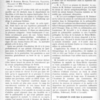 1269 - Page 1266 - Partie scientifique. L’Actualité Scientifique. Les Sociétés Savantes. Paris. L’épidémie alsacienne de poliomyélite en 1930, (Académie de médecine ; 3-3-1931.) / Le salicylate de soude dans la pneumonie, (Académie de médecine ; 3-2-1931.)