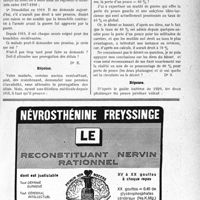 1306 - Page LXVII-1303 - Correspondance. Questions médico-militaires. Demande de pension militaire / Pension militaire, Evaluation d'infirmité