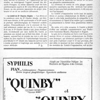 1318 - Page VII-1315 - Dernières nouvelles. Le projet de loi Armbruster / Le jubilé du Dr Charles Abadie / Le jubilé du Professeur Bousquet