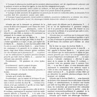 1360 - Page 1357 - Partie professionnelle, Hygiène, Assistance, Mutualité, Intérêts corporatifs, Variétés. Travaux Originaux. Accidents du travail. Accidents du travail, frais pharmaceutiques, appel du médecin en garantie