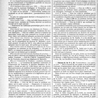 1377 - Page 1374 - Partie professionnelle, Hygiène, Assistance, Mutualité, Intérêts corporatifs, Variétés. Reportage professionnel. Nouvelles et Informations, (Voir les Dernières Nouvelles en tête des Demi-Colonnes). Union médicale latine / Chemin de fer P. L. M