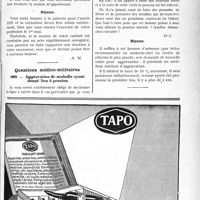 1382 - Page LXVII-1379 - Correspondance. Fiscalité. Patente en cas de cession de clientèle / Questions médico-militaires. Aggravation de maladie ayant donné lieu à pension