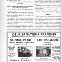 1385 - Page 1382-LXX - Correspondance. Questions médico-militaires. Tenue d'équipement obligatoire / Organisation des services médicaux pour le temps de guerre
