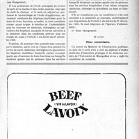 1400 - Page 1397 - A travers l’officiel. Service médical de la Marine / Titres universitaires