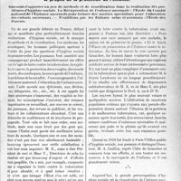 1402 - Page 1399 - Propos du jour. A propos de la protection de l’enfance. Nécessité d’apporter un peu de méthode et de coordination dans la réalisation des problèmes d’hygiène sociale. La Récupération de l’enfance anormale : l’École du Comité national de l’Enfance anormale pour former des maîtres spécialisés pour l'éducation des enfants anormaux. -— N’oublions pas les Enfants sains et normaux : l’École des Parents [J. Noir]