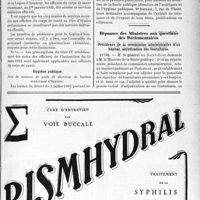 1446 - Page LXV-1443 - A travers l’officiel. Service médical de la Marine / Hygiène publique / Réponses des Ministres aux questions des Parlementaires. Présidence de la commission administrative d'un hôpital; adjudication des fournitures