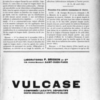 1448 - Page LVII-1445 - A travers l’officiel. Réponses des Ministres aux questions des Parlementaires. La lutte antituberculeuse dans l’administration des P. T. T / Promotion d’un médecin commandant de réserve