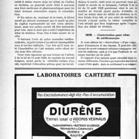 1509 - Page 1502-XLII - La défense individuelle du médecin par le Sou médical. Accidents. Majoration de rente d’un accidenté du travail ancien / Contestation pour abus de médicaments