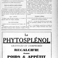 1522 - Page XI-1515 - A travers l’officiel. Stations climatiques / Pensions militaires / Service de santé de la marine militaire / Maladies professionnelles / Assistance publique