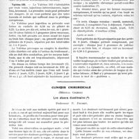 1535 - Page 1528 - Partie scientifique. Travaux Originaux. Les difficultés de diagnostic et le traitement de l’amibiase intestinale, par René A. Gutmann. Difficultés du diagnostic parasitologique / Clinique chirurgicale, (Hôpital Cochin). Les stases duodénales, Professeur P. Delbet