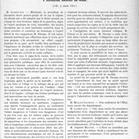 1566 - Page 1559 - Partie professionnelle, Hygiène, Assistance, Mutualité, Intérêts corporatifs, Variétés. Comptes rendus, documents, pièces officielles. Débats parlementaires. L’Aliénation mentale au Sénat