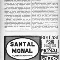 1581 - Page 1574-LXVI - A travers l’officiel. Droit syndical. Un consortium de Syndicats de médecins, de chirurgiens-dentistes et de sages-femmes doit-il être déclaré illégal ? / Déclarations de naissances. Exercice illégal. Matrones