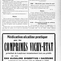 1588 - Page LXXIII-1581 - Correspondance. Questions médico-militaires. Maintien dans les cadres. Avancement. Période d'instruction / Démission pour raison de santé / Promotion au grade de médecin sous-lieutenant