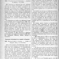 1619 - Page 1612 - Partie scientifique. L’Actualité Scientifique. Les Sociétés Savantes. Paris. Les liquides inflammables ou toxiques utilisés dans les salons de coiffure, (Académie de médecine ; 31-3-1931) / Traitement chirurgical de la maladie de Basedow, (Société de chirurgie ; 28-1 ; 4 et 18-3-1931.)