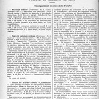 1651 - Page 1644 - Partie professionnelle, Hygiène, Assistance, Mutualité, Intérêts corporatifs, Variétés. Travaux Originaux. Autour des théâtres. Au Théâtre Antoine. La Chaîne, Pièce en 3 actes de M. Stève Passeur [Jean Séjournet] / Faculté de médecine de Paris. Enseignement et actes de la Faculté