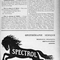 1670 - Page VII-1663 - Dernières nouvelles. Académie de médecine / Académie des sciences / Pour les enfants du Dr Racine / Dîner de printemps de l’UMFIA