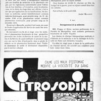 1674 - Page XI-1667 - A travers l’officiel. Service de santé des Troupes coloniales / Enseignement de la médecine