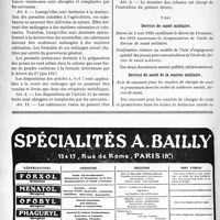 1675 - Page 1668-XII - A travers l’officiel. Substances vénéneuses / Service de santé militaire / Service de santé de la marine militaire