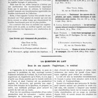 1709 - Page 1702 - Partie scientifique. L’Actualité Scientifique. Les Thèses. Traitement des syphilis anciennes par le salicylarsinate de mercure, par Dr Gilbert Deschamps (Moderne imprimerie, Paris.) / Les livres qui viennent de paraître…