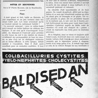1732 - Page LXV-1725 - A travers l’officiel. Aux Confrères que la maladie et l’infirmité ont rendus malheureux. Situation des assurés sociaux après six mois de maladie / Notes et souvenirs