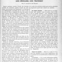 1764 - Page 1757 - Partie scientifique. Travaux Originaux. Clinique médicale, (Hôpital Cochin). L'hémiplégie cérébelleuse, J. Thiers. Syndrome hémiplégique cérébelleux / Des oblitérations artérielles " type sénile". Leur sémiologie, leur traitement, par V. Aubertot