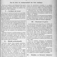 1790 - Page 1783 - Partie professionnelle, Hygiène, Assistance, Mutualité, Intérêts corporatifs, Variétés. Travaux Originaux. Assurances sociales. Application à l’agriculture. — Indigents [Bernard Auger] / Cas de refus de remboursement des frais médicaux [Dr Paul Boudin]