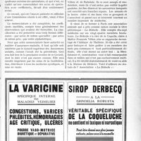 1804 - Page LXI-1797 - A travers l’officiel. Assurances sociales. Avis important / Une manière agréable et plaisante de faire le bien. Le dîner de « La Bidoche » au profit de la Maison du Médecin